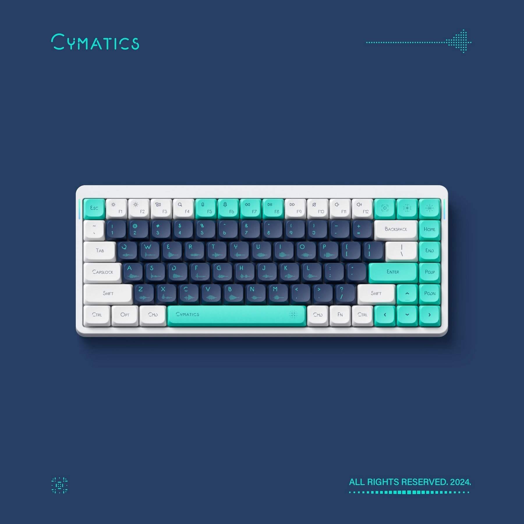 Keycaps Nuphy Cymatics Low Profile