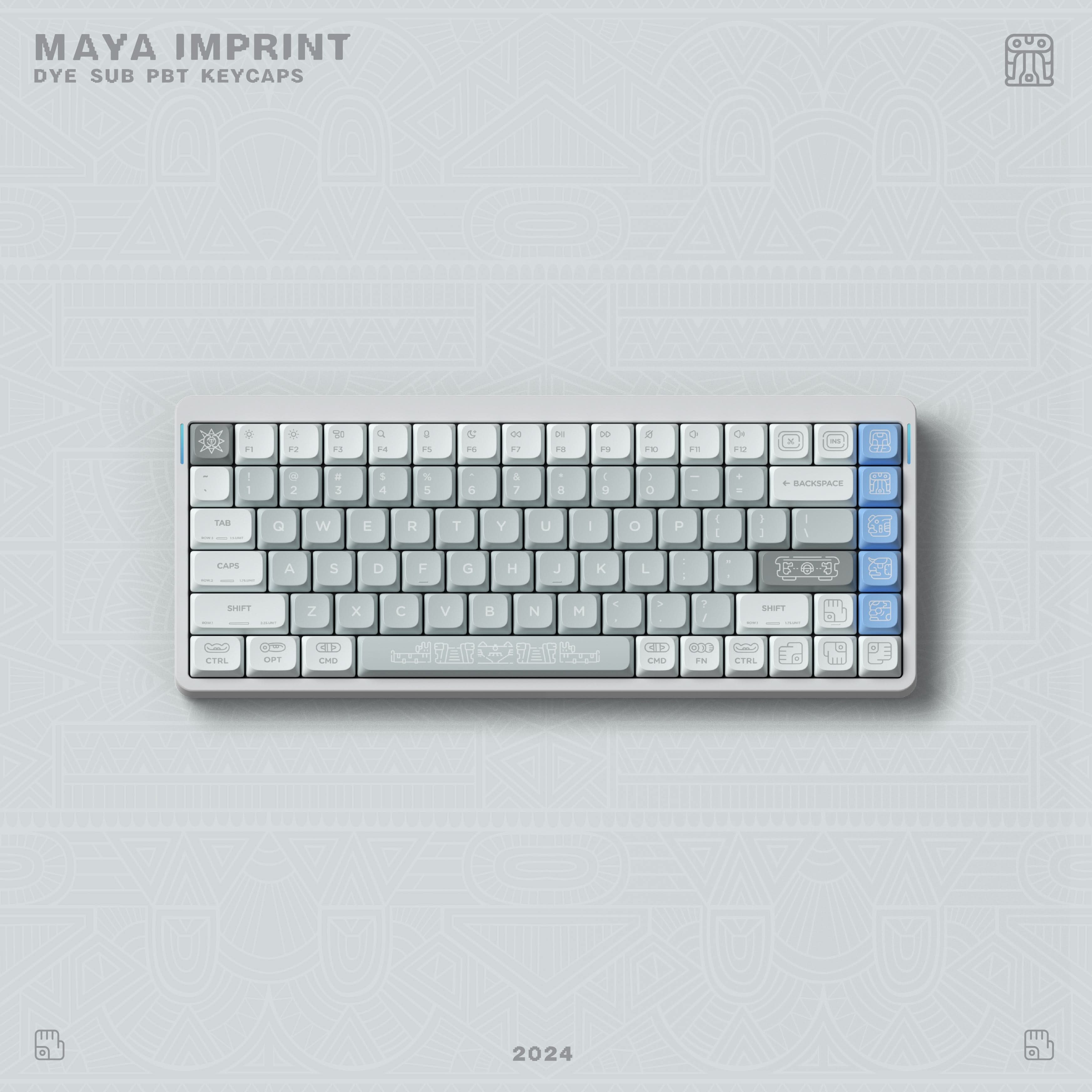 Keycaps NuPhy Maya Imprint Low Profile