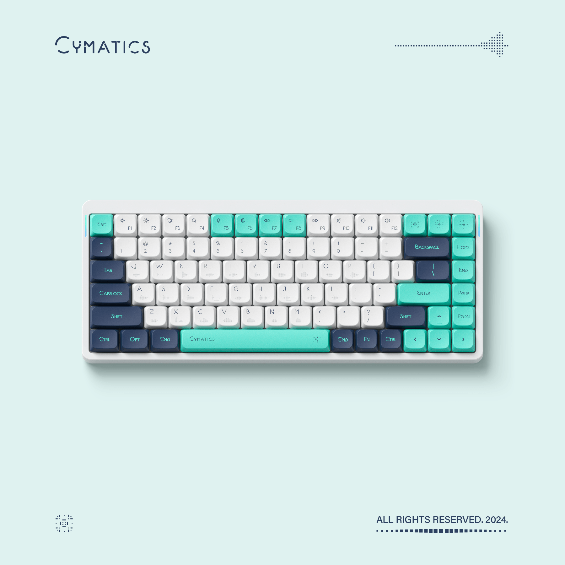 Keycaps Nuphy Cymatics Low Profile