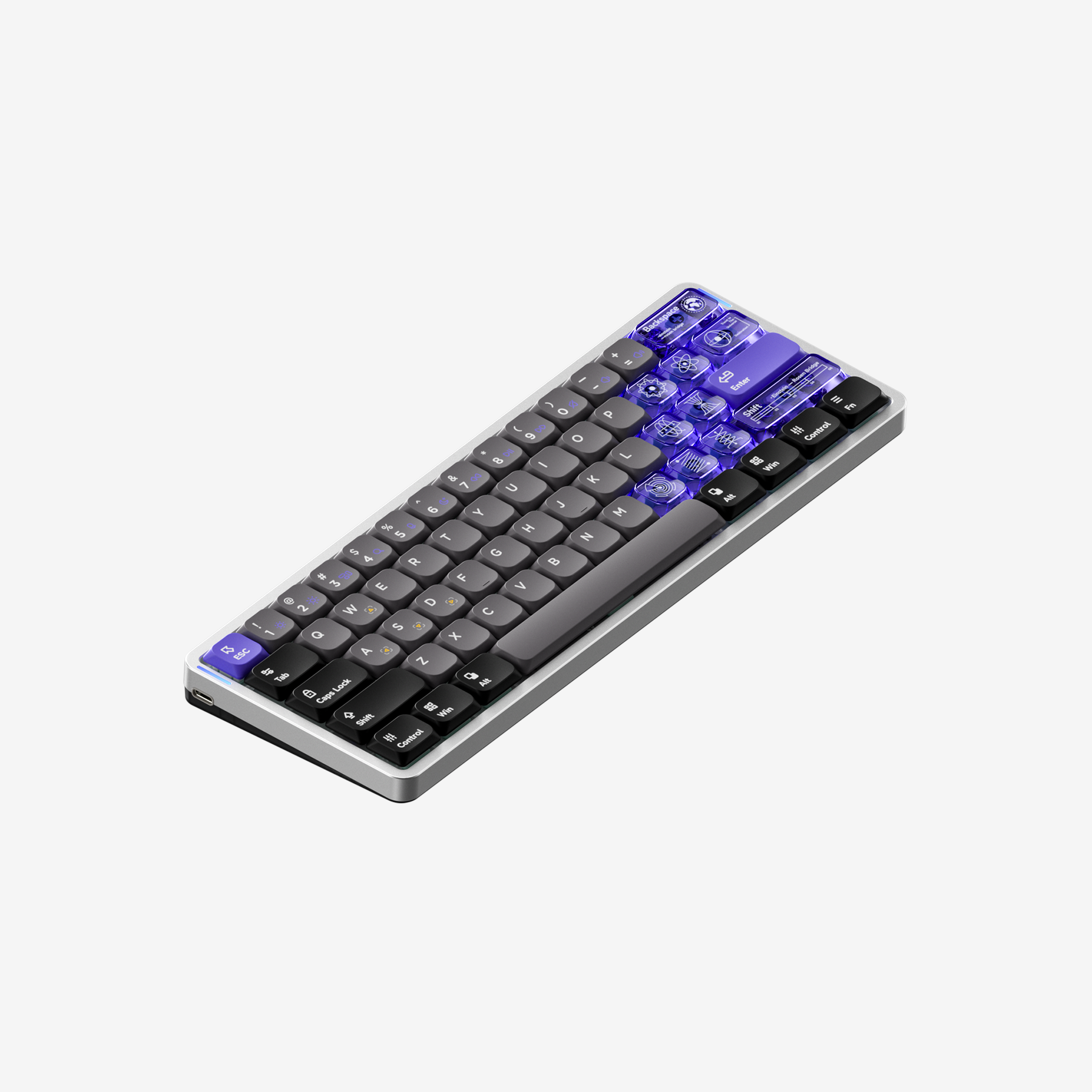 NuPhy Air60 HE ゲーミングキーボード NuPhy Air60 HE | Teclado Magnético 60% Low Profile
