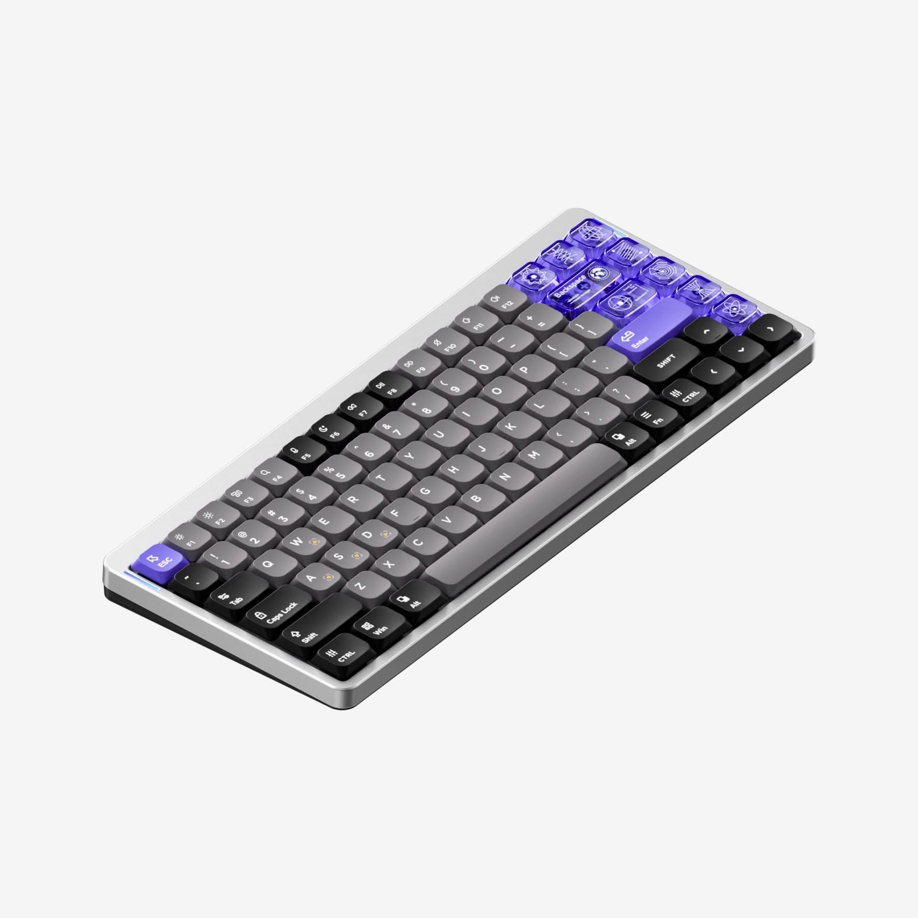 NuPhy Air75 HE pro＋KEYCAP SET NuPhy Air75 HE | Teclado Magnético 75% Low Profile