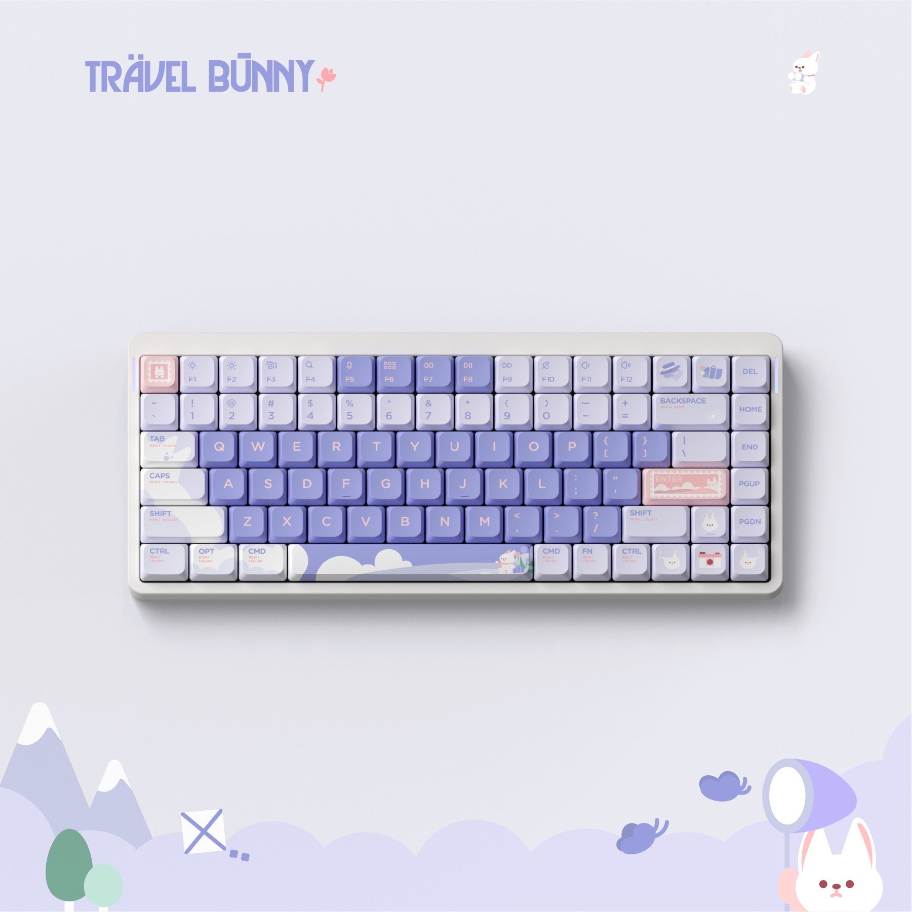 Keycaps NuPhy Travel Bunny