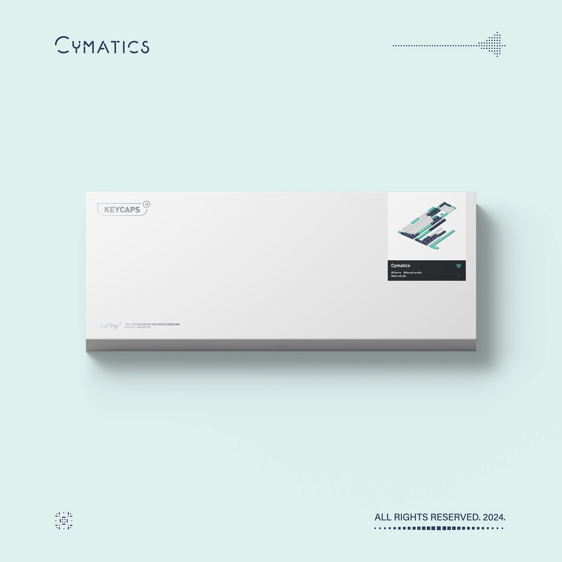 Keycaps NuPhy Cymatics Normal Profile